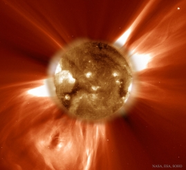 太阳风暴：日冕物质抛射