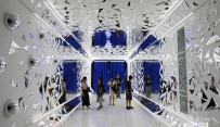 “生在宇宙”中国航天艺术科技展亮相上海浦东