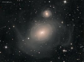 NGC 1316: 星系碰撞之后