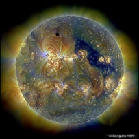 金星和三个紫外线波段的太阳