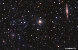 NGC 891与Abell 347