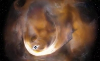 银河系中心附近发现第二个大黑洞