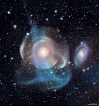 星系NGC 474:壳层结构和星流