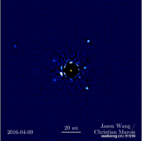 天文学家最新观测到四颗行星环绕恒星运行