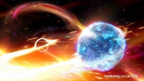9亿年前的时空涟漪：黑洞吞食中子星形成引力波