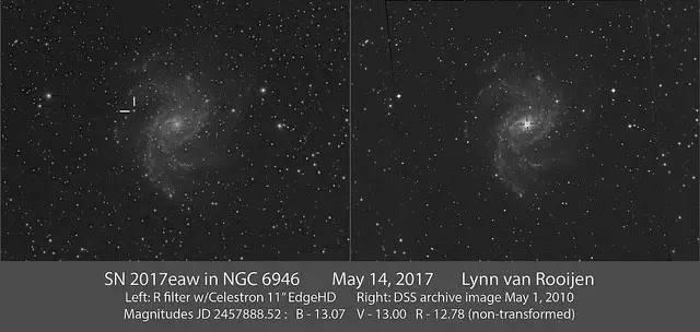 2200万光年外的“焰火星系”中出现了一颗新的超新星-1.jpg