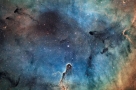 IC 1396内的象鼻星云